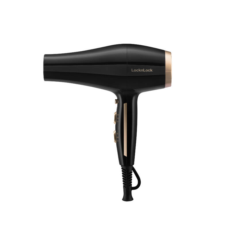 Máy Sấy Tóc Locknlock Perfect Care Hair Dryer 220 - 240V, 50Hz, 2000 - 2300W - Màu Đen - B80014600, , large image number null
